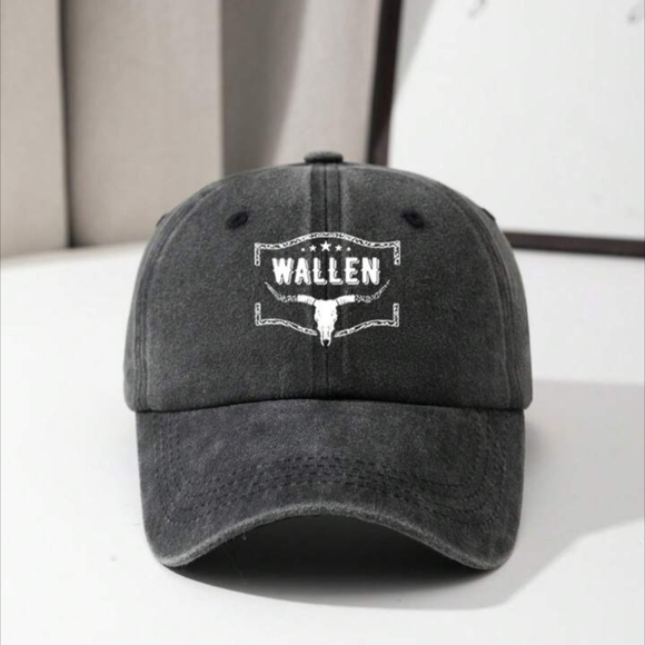 🛍️4 For $15🛍️SHEIN Blue Baseball Hat Logo Design - Picture 1 of 9